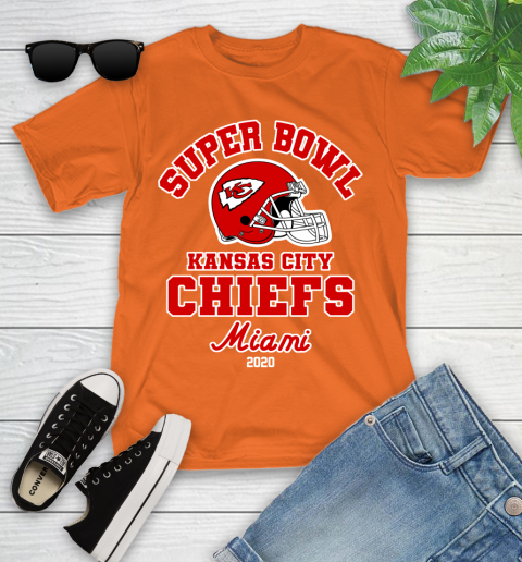 Kansas City Chiefs Super Bowl Champion Miami Logo 2020 NFL Shirts 101
