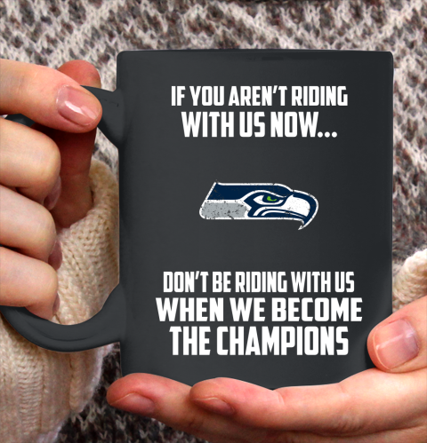NFL Seattle Seahawks Football We Become The Champions Ceramic Mug 11oz