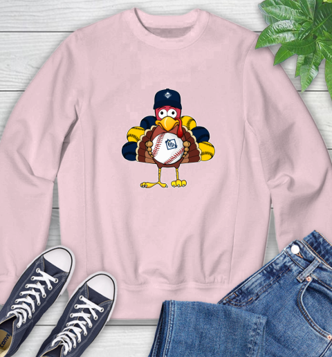 Tampa Bay Rays Turkey thanksgiving Sweatshirt 9