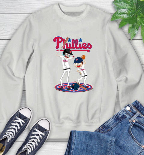 MLB Philadelphia Phillies Rick And Morty Baseball 29
