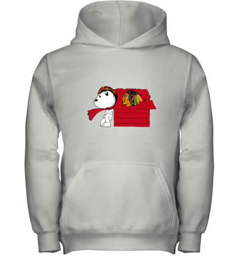 Snoopy Blackhawks Youth Hoodie