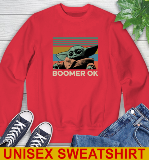 Baby Yoda Boomer OK Star Wars Vintage Shirts 36