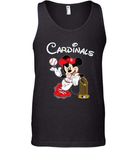 St. Louis Cardinals Mickey Taking The Trophy MLB 2019 Tank Top