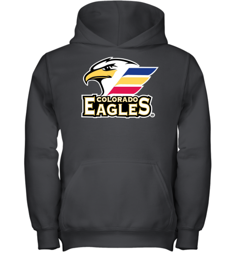 Ahl Colorado Eagles Logo Youth Hoodie