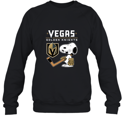 Vegas Golden Knights Ice Hockey Broken Teeth Snoopy NHL Sweatshirt