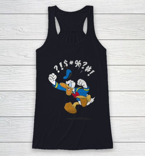 Disney Mickey And Friends Donald Angry Jump Racerback Tank 7