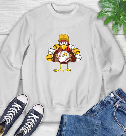 Pittsburgh Pirates Turkey thanksgiving Sweatshirt