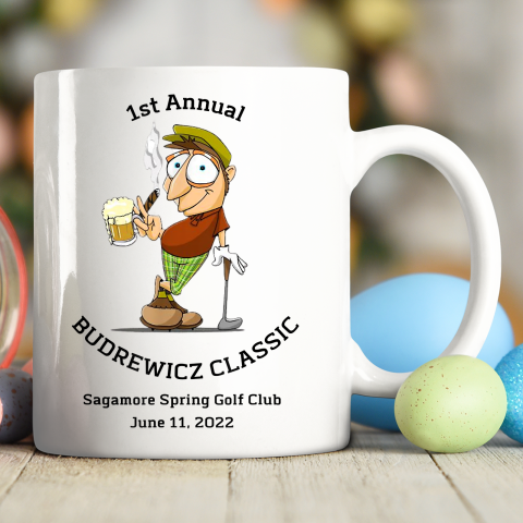 Budrewicz Classic 1  Family Golf Tournament Ceramic Mug 11oz