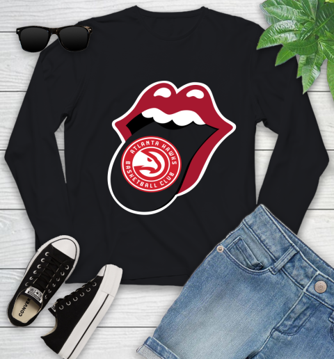 Atlanta Hawks NBA Basketball Lips I Root For My Team Adoring Fan 126