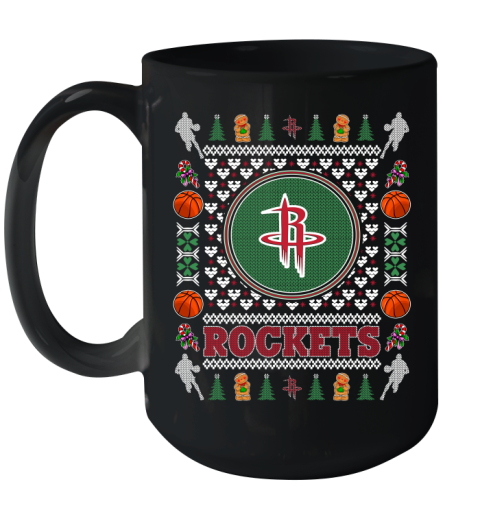 Houston Rockets Merry Christmas NBA Basketball Loyal Fan Ceramic Mug 15oz