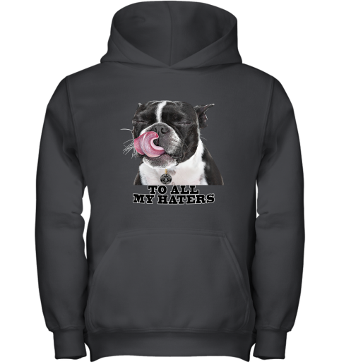Oakland Raiders To All My Haters Dog Licking Youth Hoodie