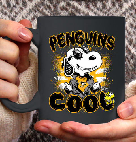 NHL Hockey Pittsburgh Penguins Cool Snoopy Shirt Ceramic Mug 15oz
