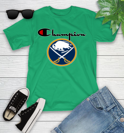 NHL Hockey Buffalo Sabres Champion Shirt Youth T-Shirt 3