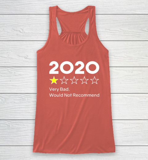 2020 One Star Very Bad Would Not Recommend Racerback Tank 3