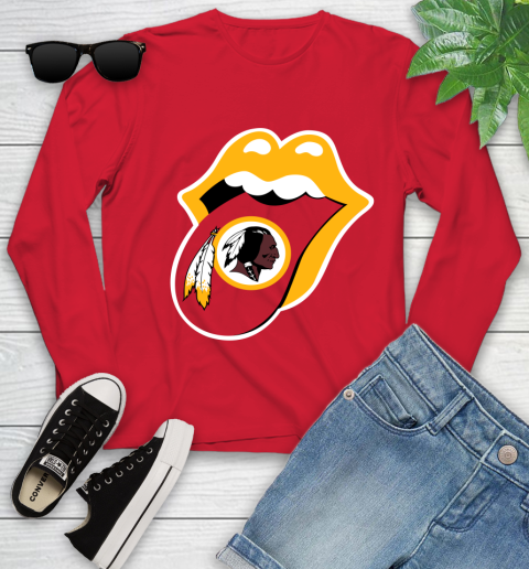Washington Redskins NFL Football Lips I Root For My Team Adoring Fan 135