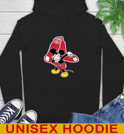 Boston Red Sox MLB Baseball Dabbing Mickey Disney Sports Hoodie 2