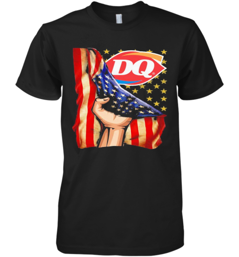 Dairy Queen American Flag Independence Day Premium Men's T-Shirt