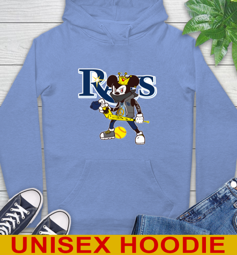 Tampa Bay Rays MLB Baseball Mickey Peace Sign Sports Hoodie 11