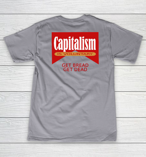 Capitalism Is Voluntary Women's V-Neck T-Shirt 8