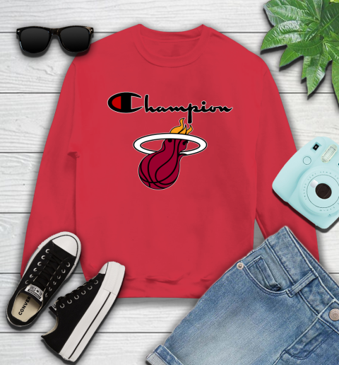NBA Basketball Miami Heat Champion Shirt Youth Sweatshirt 5