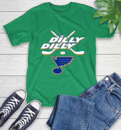 NHL St.Louis Blues Dilly Dilly Hockey Sports T-Shirt 7