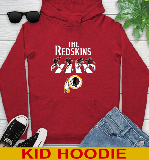 NFL Football Washington Redskins The Beatles Rock Band Shirt Youth Hoodie 11
