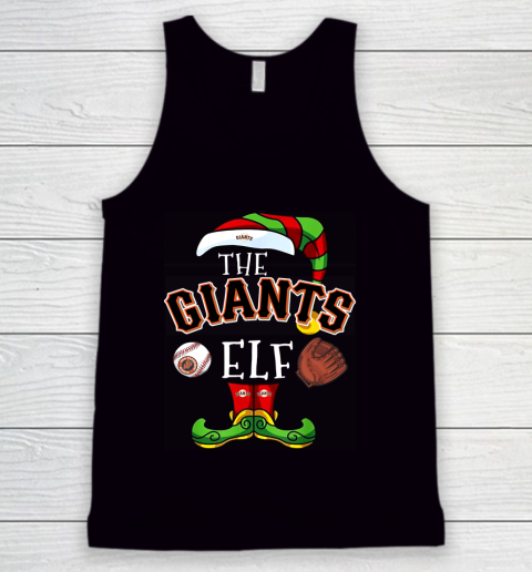 San Francisco Giants Christmas ELF Funny MLB Tank Top