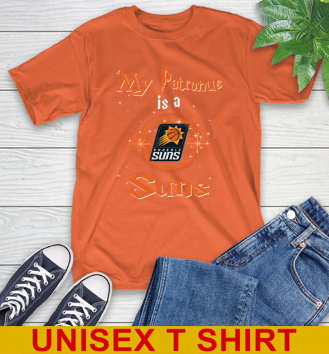 NBA Basketball Harry Potter My Patronus Is A Phoenix Suns T-Shirt 4