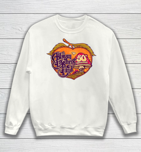 Allmans art Brothers vintage Band 50th Anniversary Sweatshirt