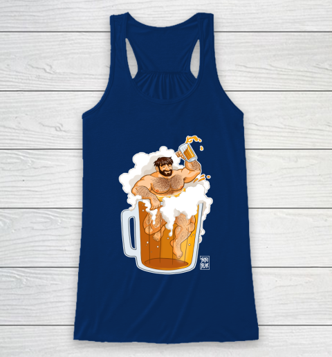 ADAM LIKES A BIG BEER LGBT Gay Pride Racerback Tank 6