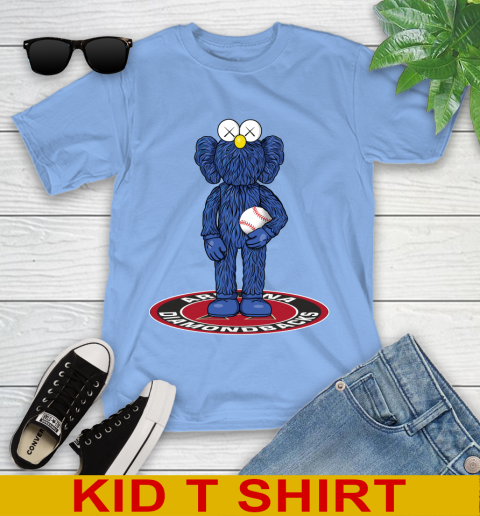 MLB Baseball Arizona Diamondbacks Kaws Bff Blue Figure Shirt Youth T-Shirt 11