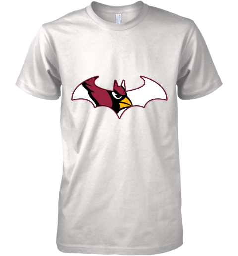 We Are The Arizona Cardinals Batman NFL Mashup Premium Men's T-Shirt