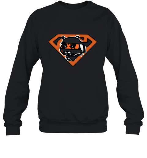 We Are Undefeatable The Cincinnati Bengals x Superman NFL Sweatshirt