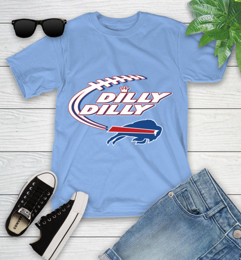 NFL Buffalo Bills Dilly Dilly Football Sports Youth T-Shirt 11