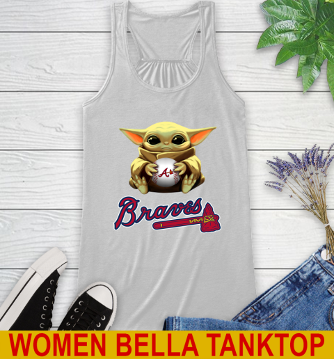 MLB Baseball Atlanta Braves Star Wars Baby Yoda Shirt 37