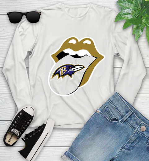 Baltimore Ravens NFL Football Lips I Root For My Team Adoring Fan 136