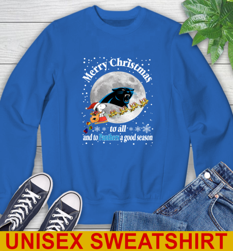 Carolina Panthers Merry Christmas To All And To Panthers A Good Season NFL Football Sports Sweatshirt 11