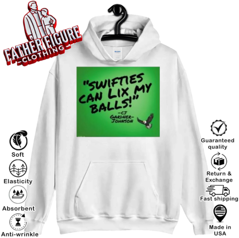 Swifties Can Lix My Balls Cj Gardner Johnson Hoodie