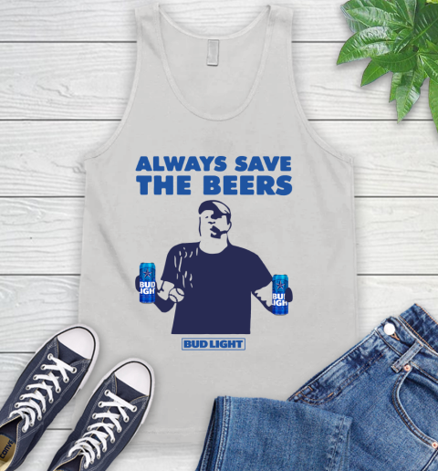 Always Save The Bees Beers Bud Light Jeff Adams Beers Over Baseball Tank Top