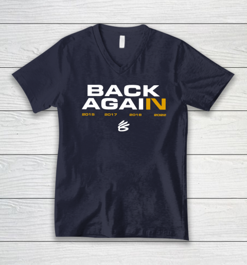 Steph Curry Back Again V-Neck T-Shirt 2