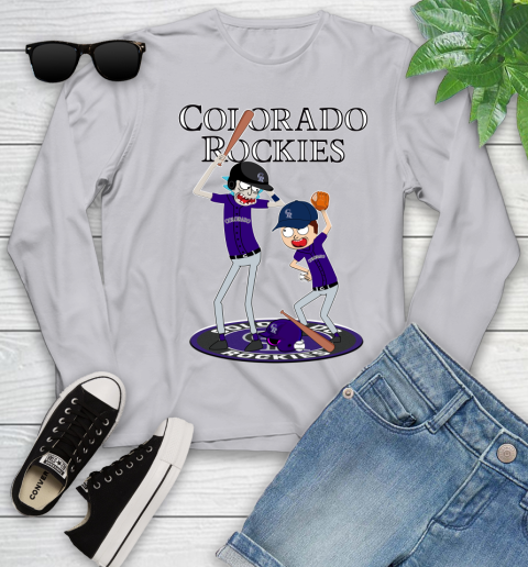 MLB Colorado Rockies Rick And Morty Baseball 129