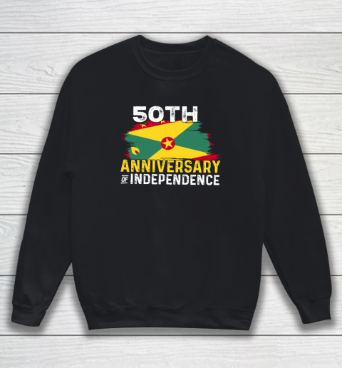 Grenada 50th Independence 50 Anniversary Grenadian Flag Sweatshirt