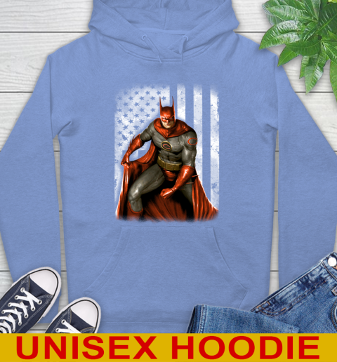 Chicago Bears NFL Football Batman DC American Flag Shirt Hoodie 11