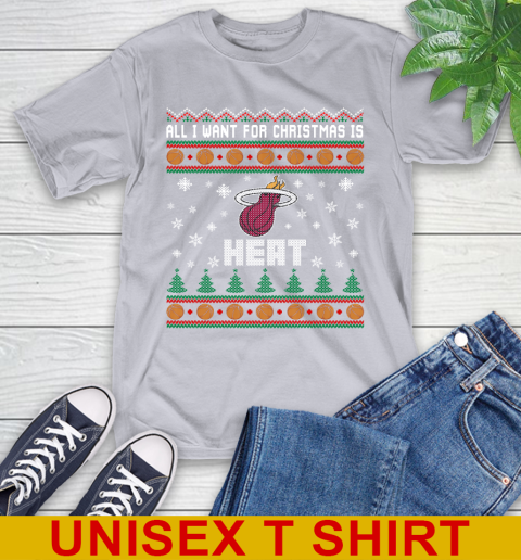 NBA Basketball All I Want For Christmas Is Miami Heat 5