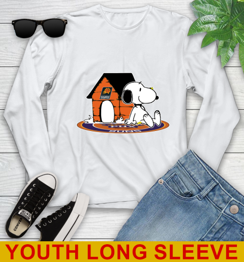 NBA Basketball Phoenix Suns Snoopy The Peanuts Movie Shirt Youth Long Sleeve