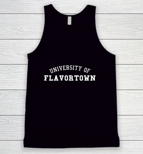 University Of Flavortown American Food Flavor Town Tank Top
