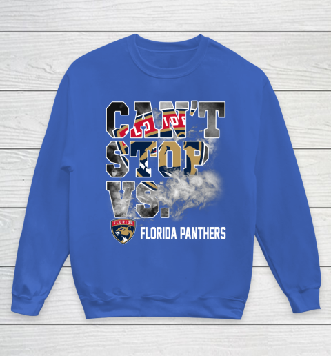 NHL Florida Panthers Hockey Can't Stop Vs Youth Sweatshirt 6