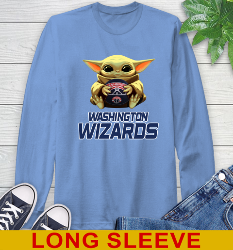 NBA Basketball Washington Wizards Star Wars Baby Yoda Shirt 68
