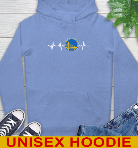 Golden State Warriors NBA Basketball Heart Beat Shirt Hoodie 11