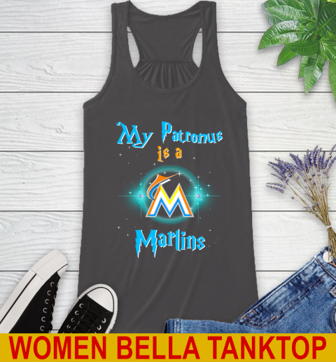 MLB Baseball Harry Potter My Patronus Is A Miami Marlins Racerback Tank 10